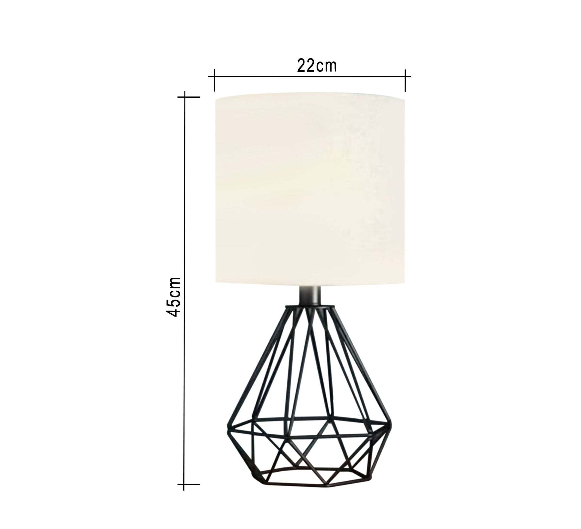 Modern black metal lamp base - Vitrine Furniture - Lighting