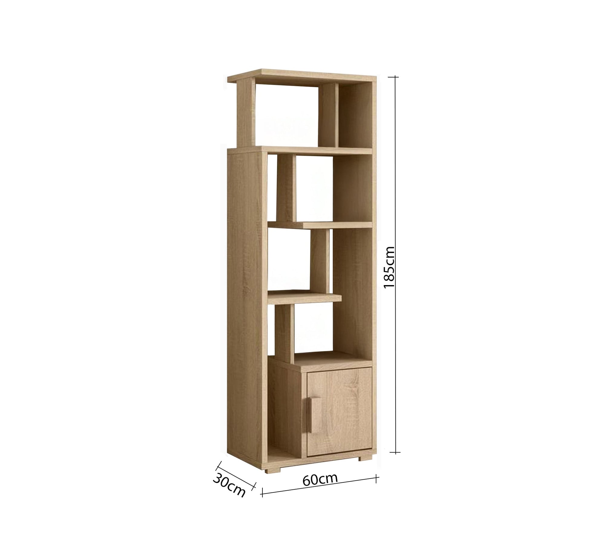 Modern bookcase with closed doors - Vitrine Furniture - Furniture