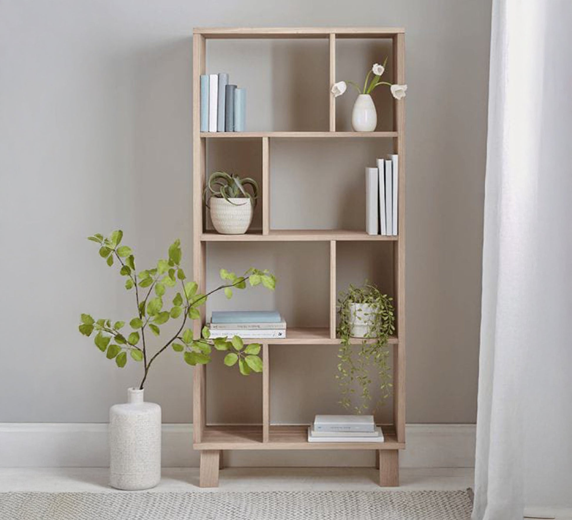 Modern bookcase with open shelves - Vitrine Furniture - Furniture