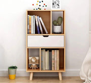 Modern Bookcase with Storage Drawer - Vitrine Furniture - Furniture