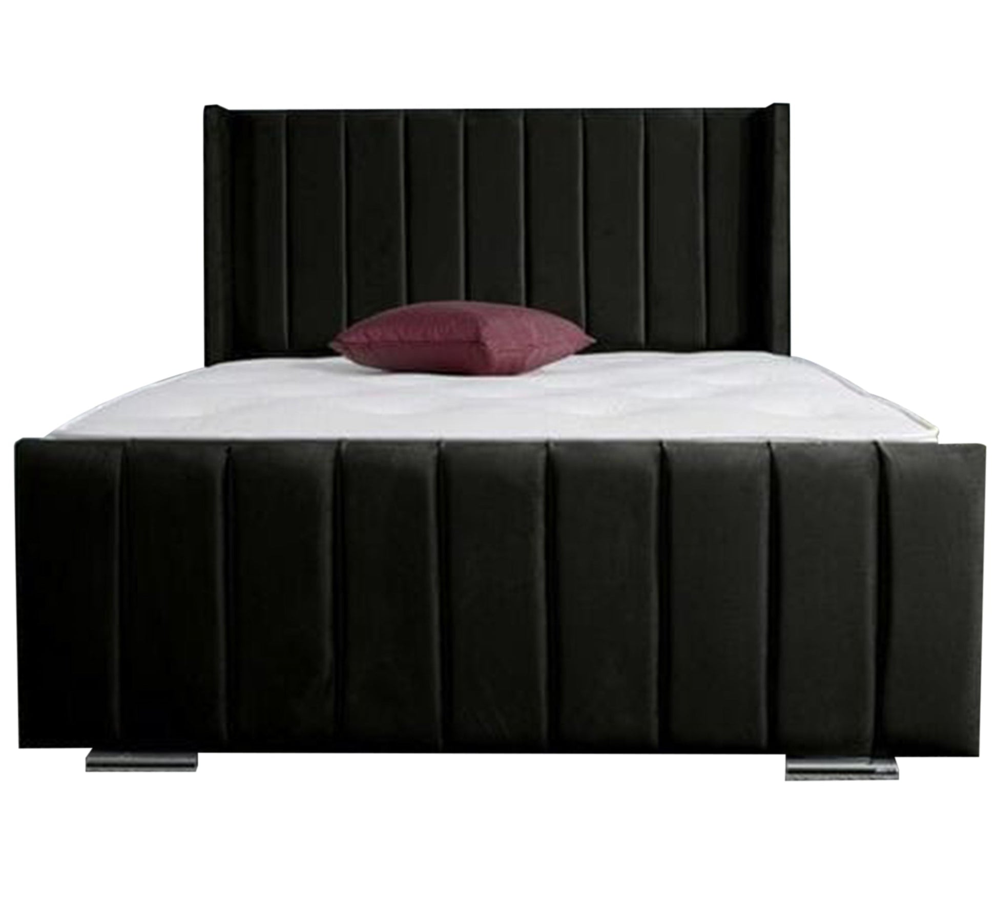 Modern brown bed with a headboard - Vitrine Furniture - Furniture