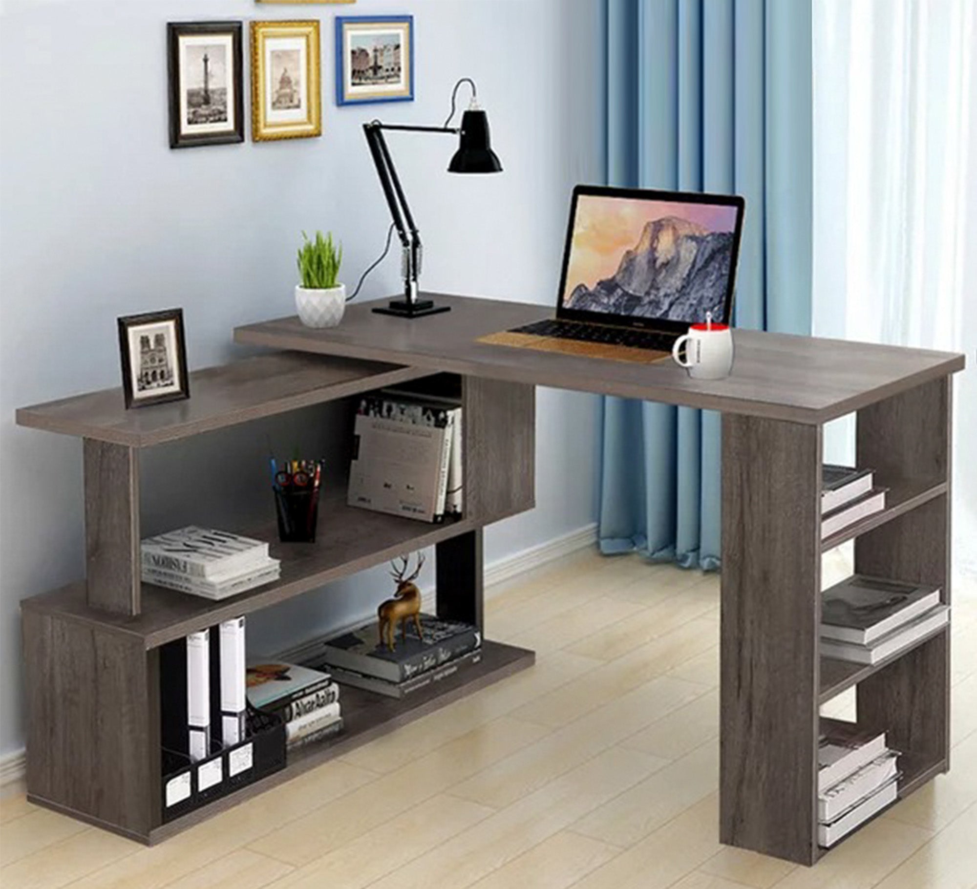 Modern brown office - Vitrine Furniture - Kids Rooms