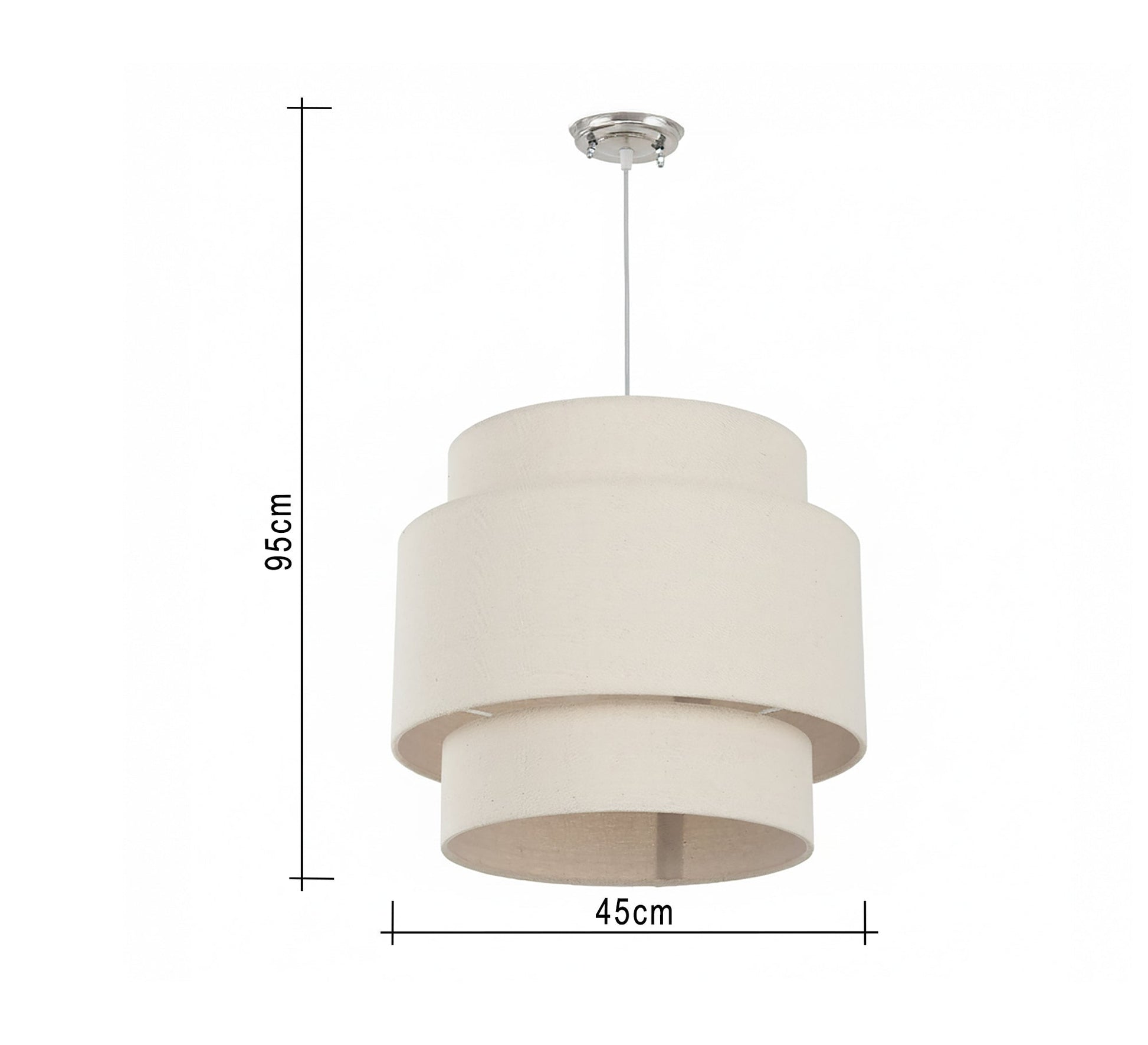 Modern chandelier for understated elegance - Vitrine Furniture - Ceiling lights