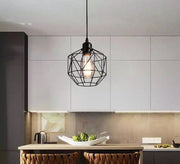 Modern chandelier with elegant metal frame - Vitrine Furniture - Lighting