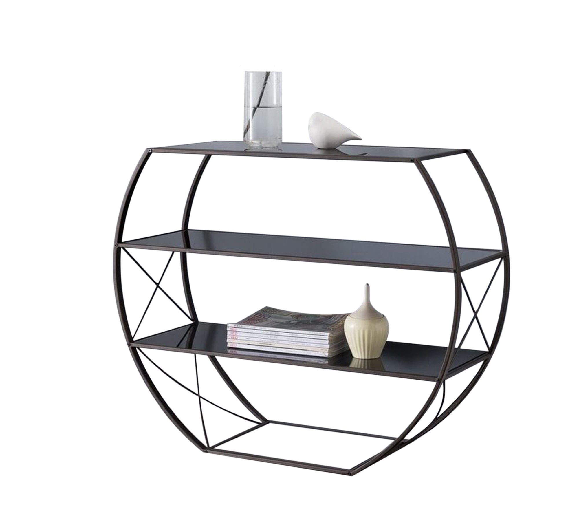 Modern circular console - Vitrine Furniture - Furniture