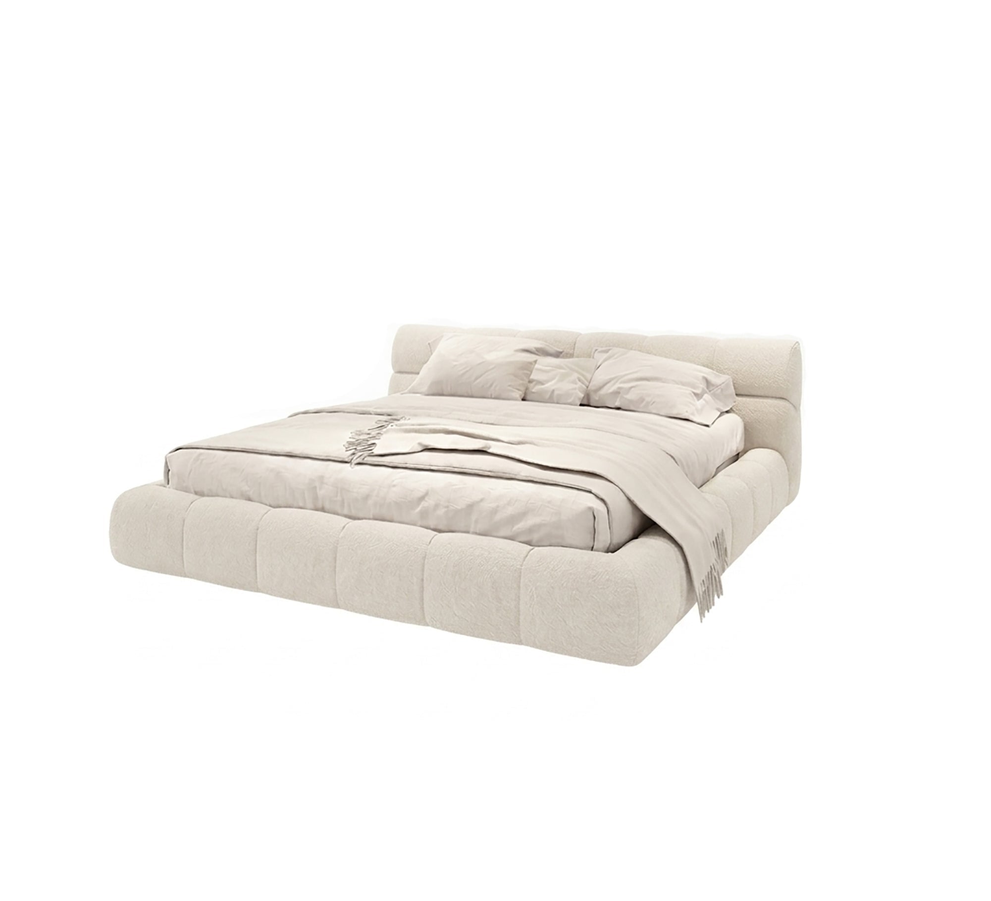 Modern comfort bed in soothing colors - Vitrine Furniture - Beds