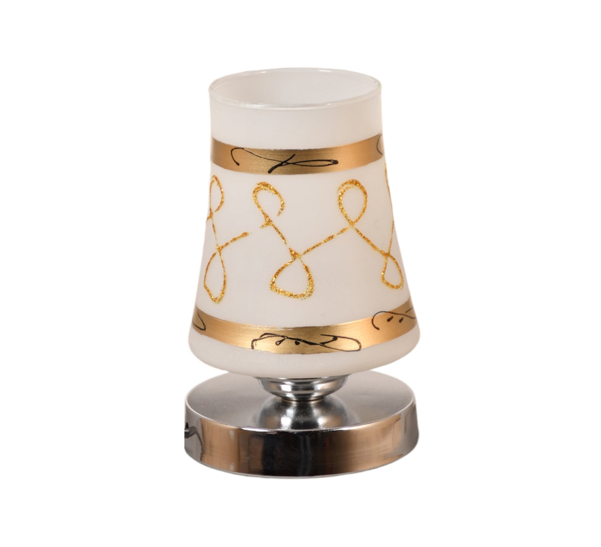 Modern conical metal and glass lampshade - Vitrine Furniture - Lighting