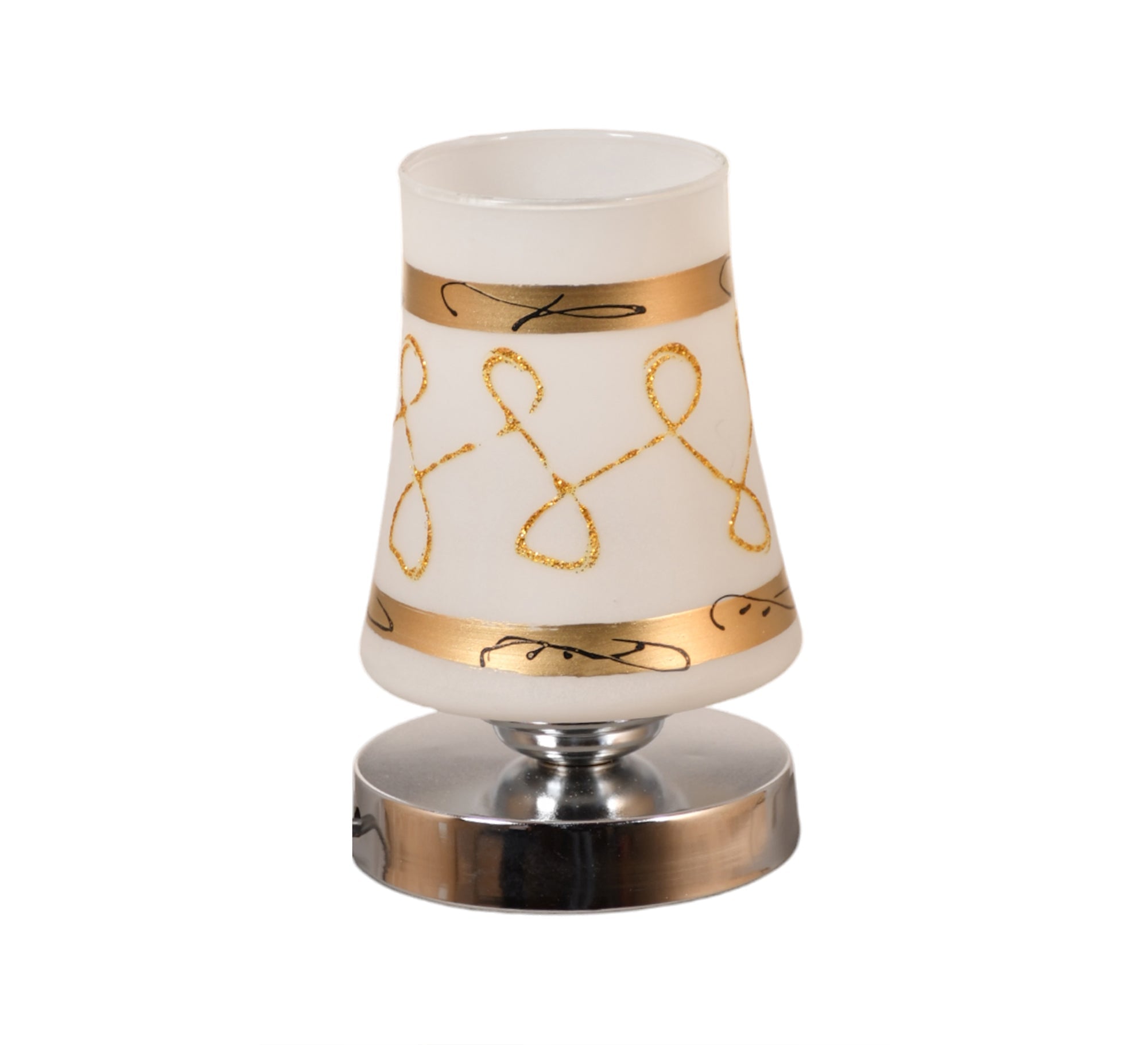 Modern conical metal and glass lampshade - Vitrine Furniture - Lighting