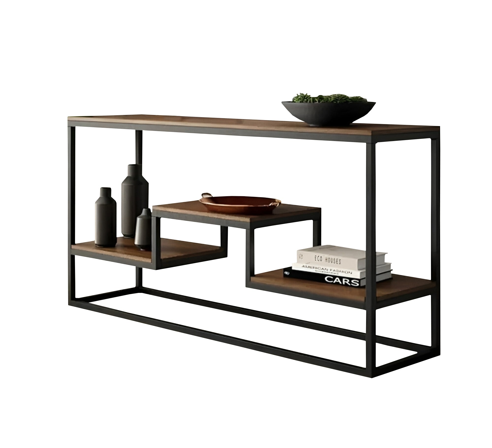 Modern console with a metal frame - Vitrine Furniture - Furniture