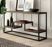 Modern console with a metal frame - Vitrine Furniture - Furniture