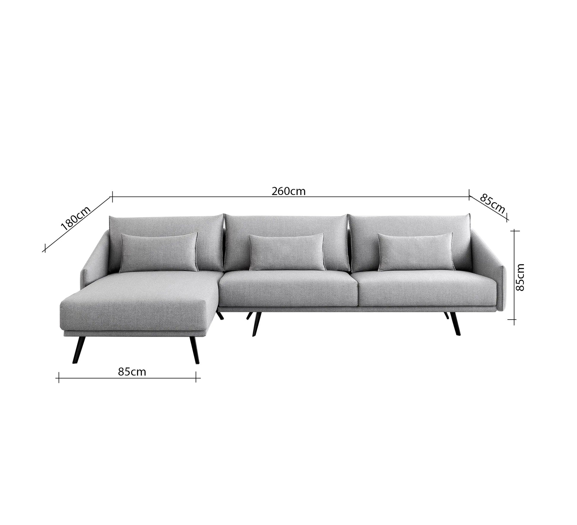 Modern corner sofa with a simple and comfortable design - Vitrine Furniture - Furniture