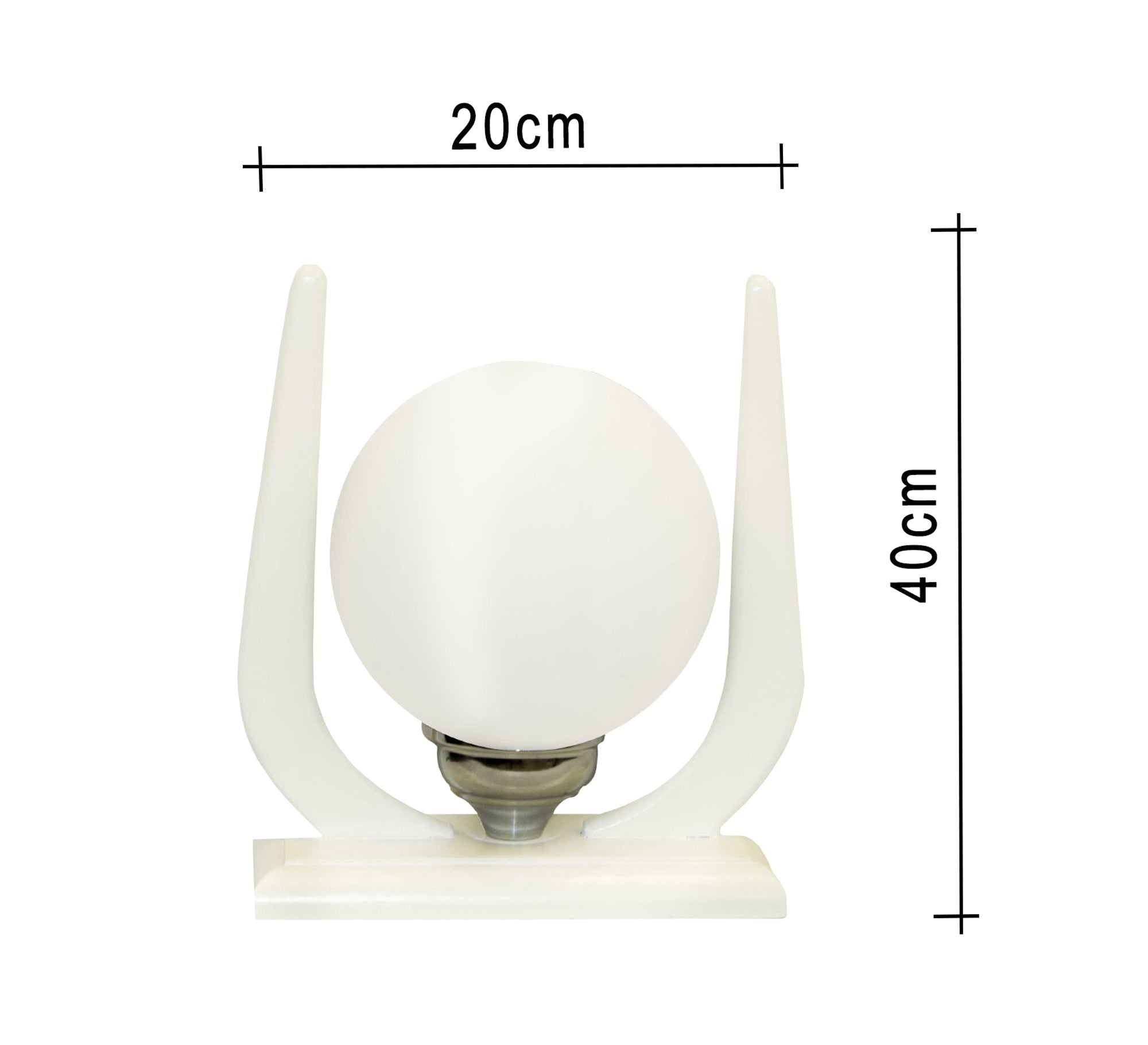 Modern Design Glass Ball Table Lamp - Vitrine Furniture - Lighting