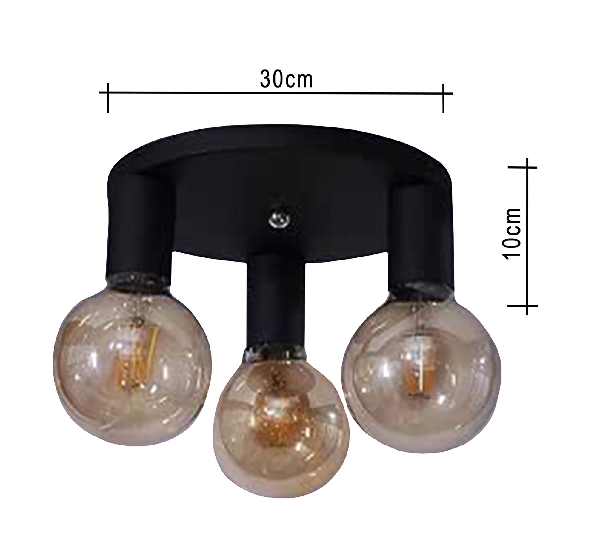 Modern design triple ceiling lamp - Vitrine Furniture - Lighting