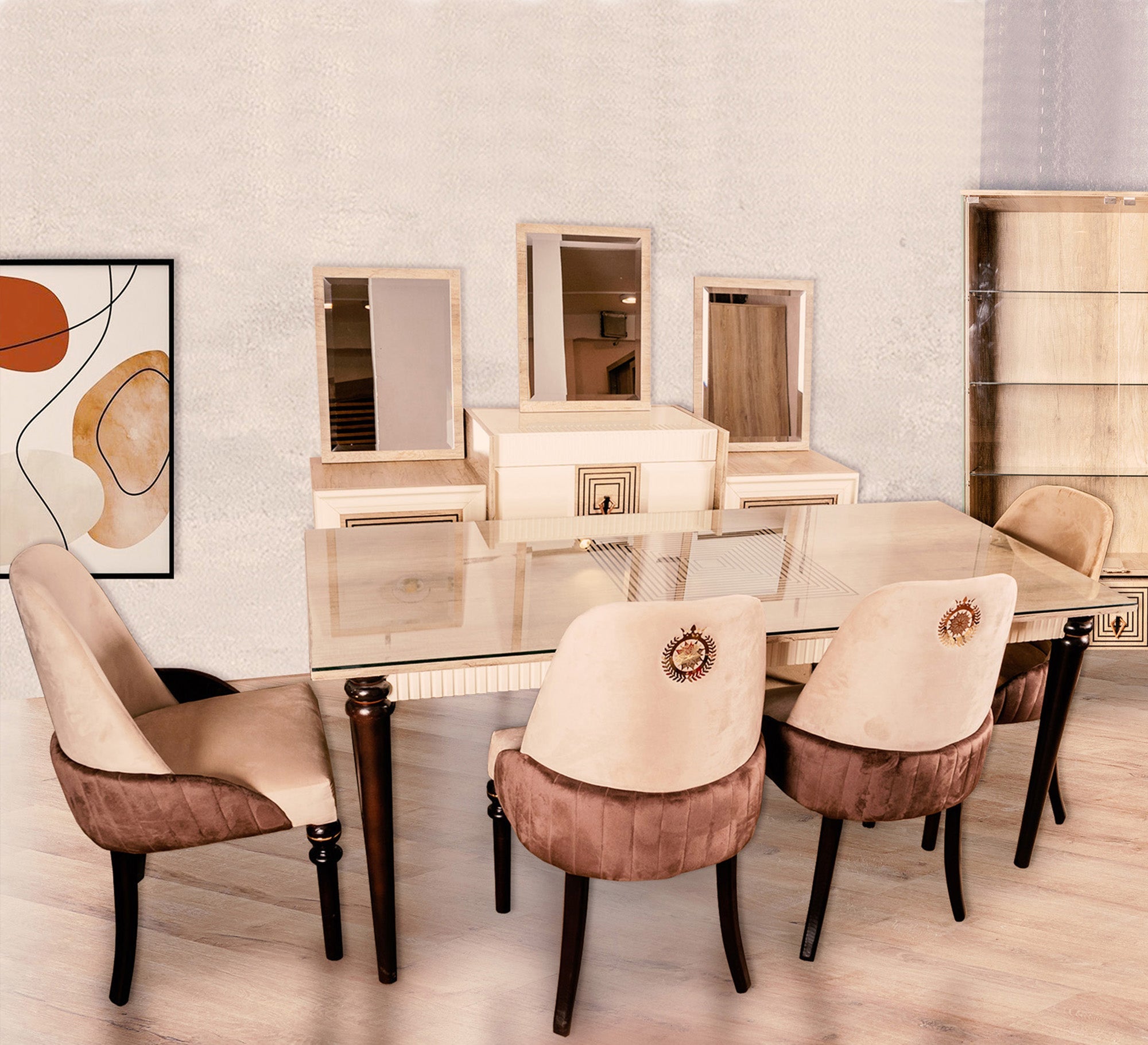 Modern Dining Room - Chic, Stylish, Comfortable - Vitrine Furniture - Sets