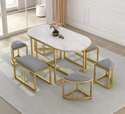 Modern dining set with a luxurious, contemporary touch - Vitrine Furniture - Furniture
