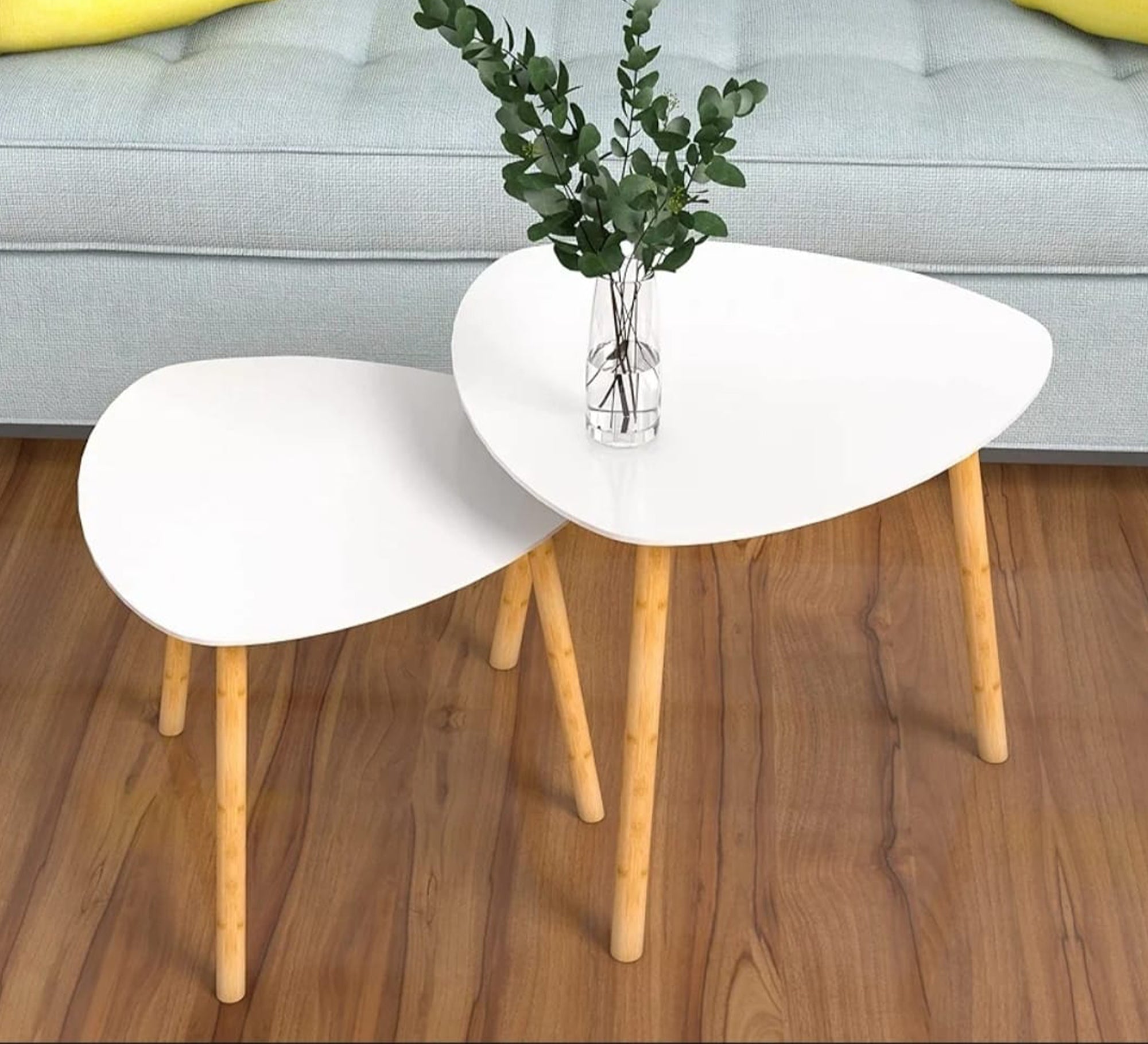 Modern, flexible nesting serving tables - Vitrine Furniture - Side Tables