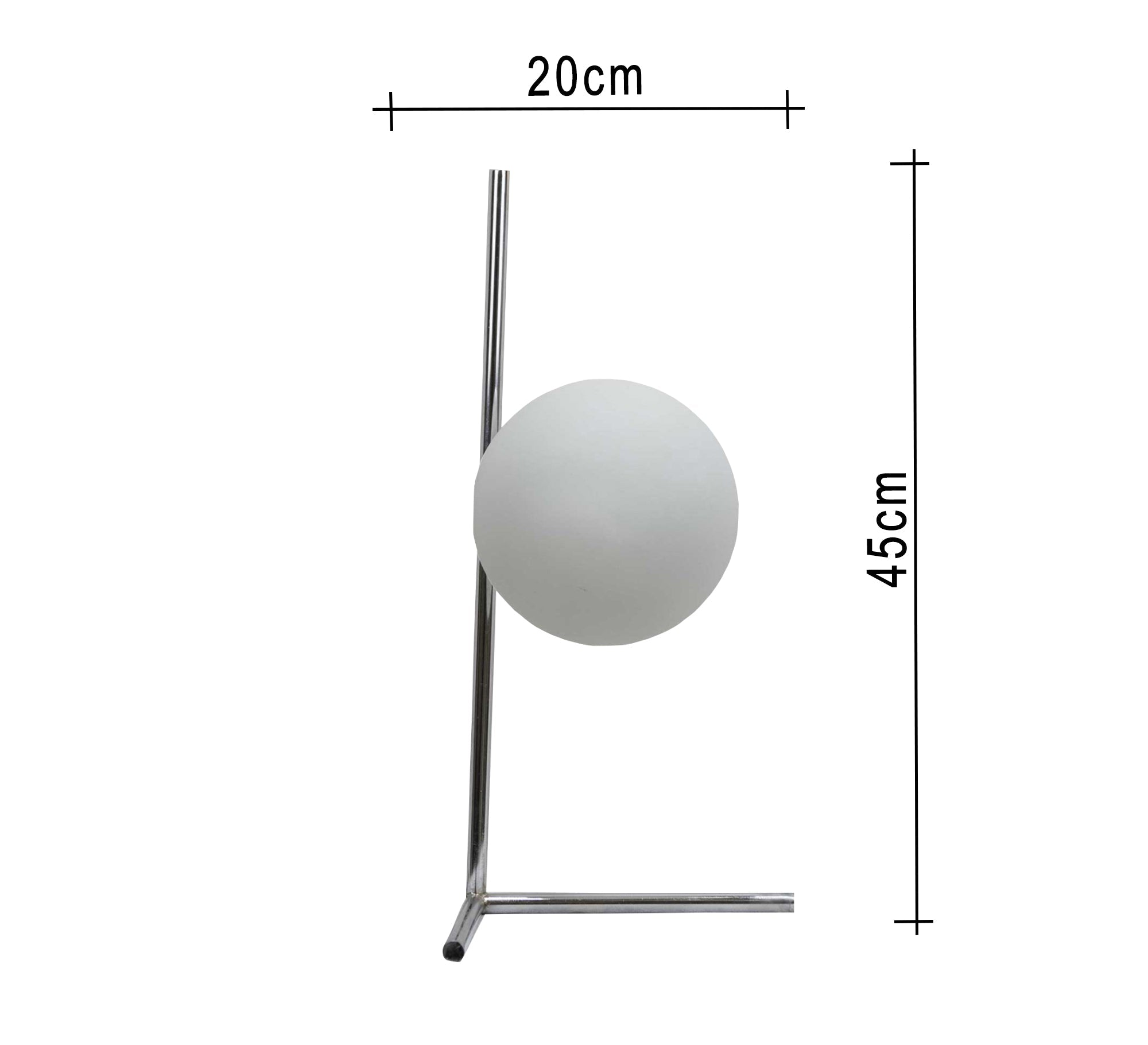 Modern glass ball table lamp - Vitrine Furniture - Lighting