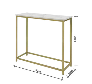 Modern golden console - Vitrine Furniture - Furniture