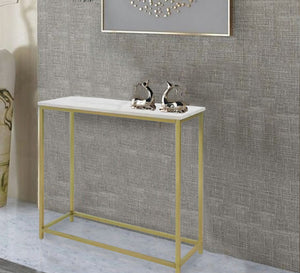 Modern golden console - Vitrine Furniture - Furniture