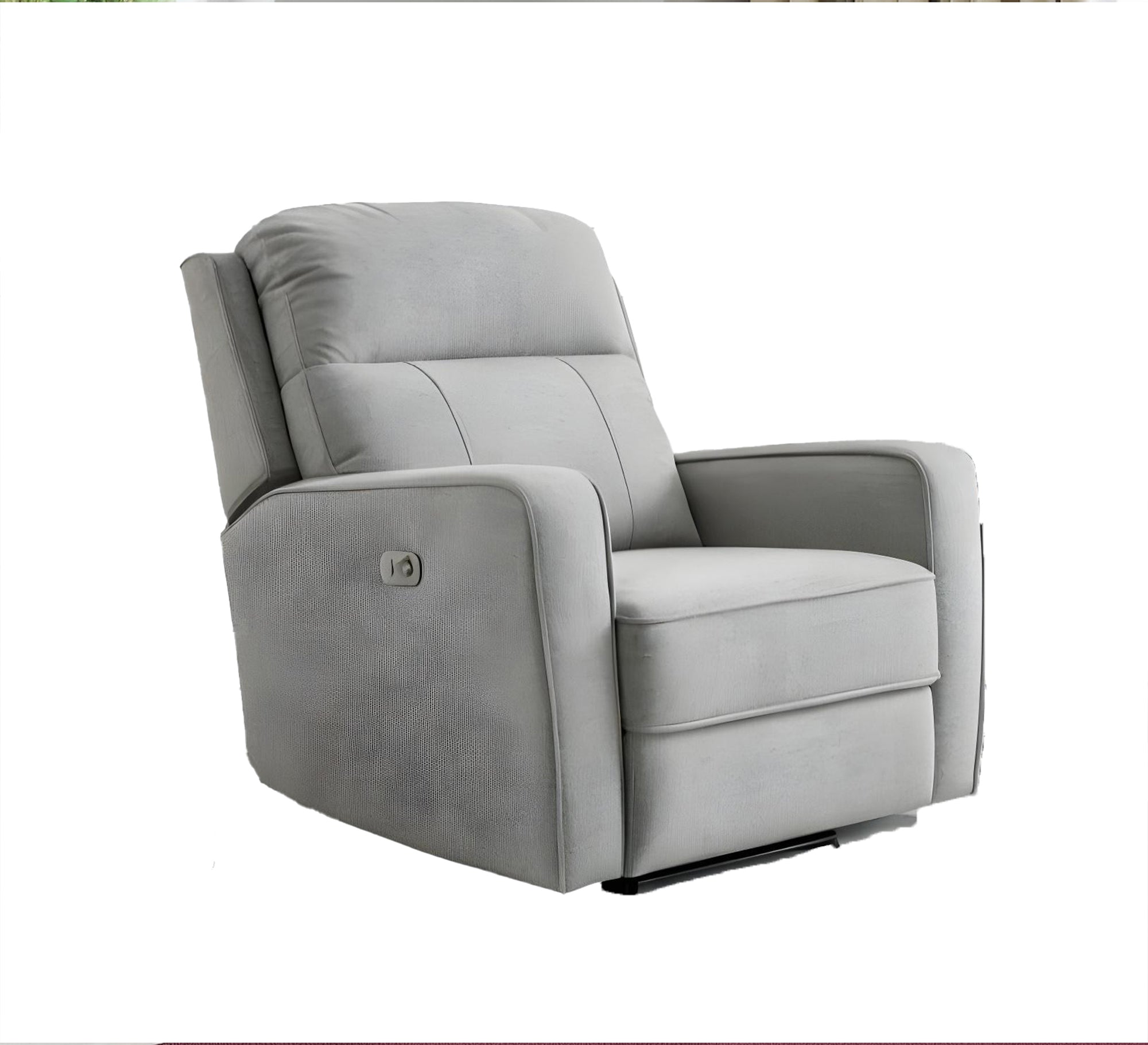 Modern Grey Lazy Boy Chair - Vitrine Furniture - Furniture