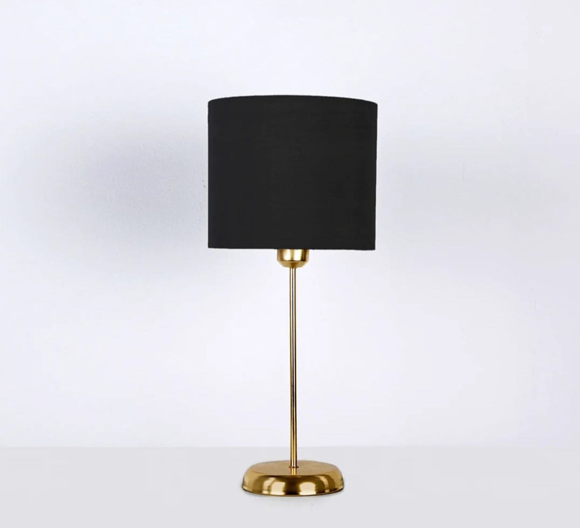 Modern metal lampshade with black shade - Vitrine Furniture - Lighting