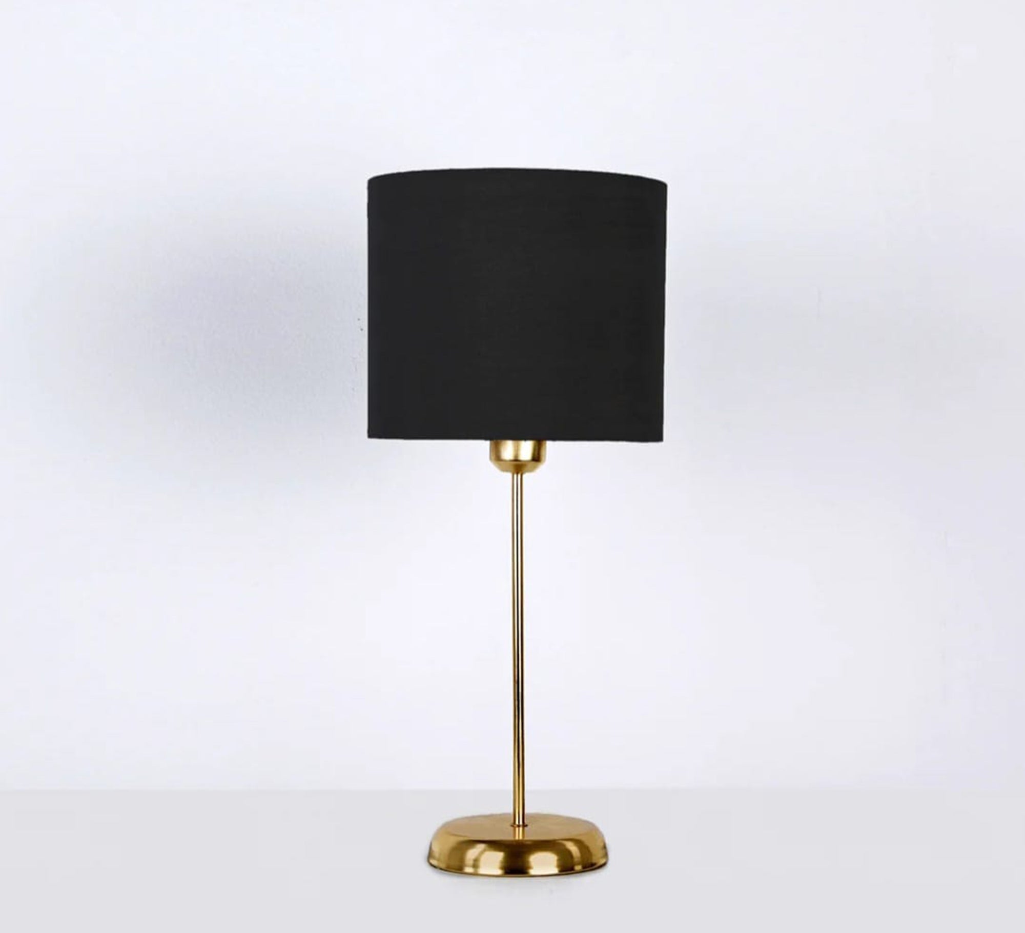 Modern metal lampshade with black shade - Vitrine Furniture - Lighting