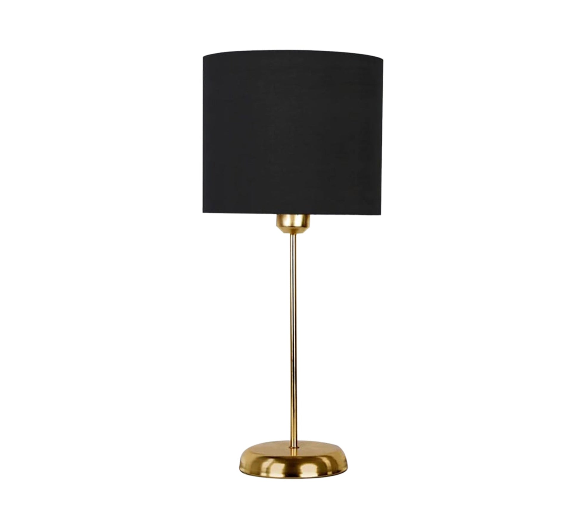 Modern metal lampshade with black shade - Vitrine Furniture - Lighting