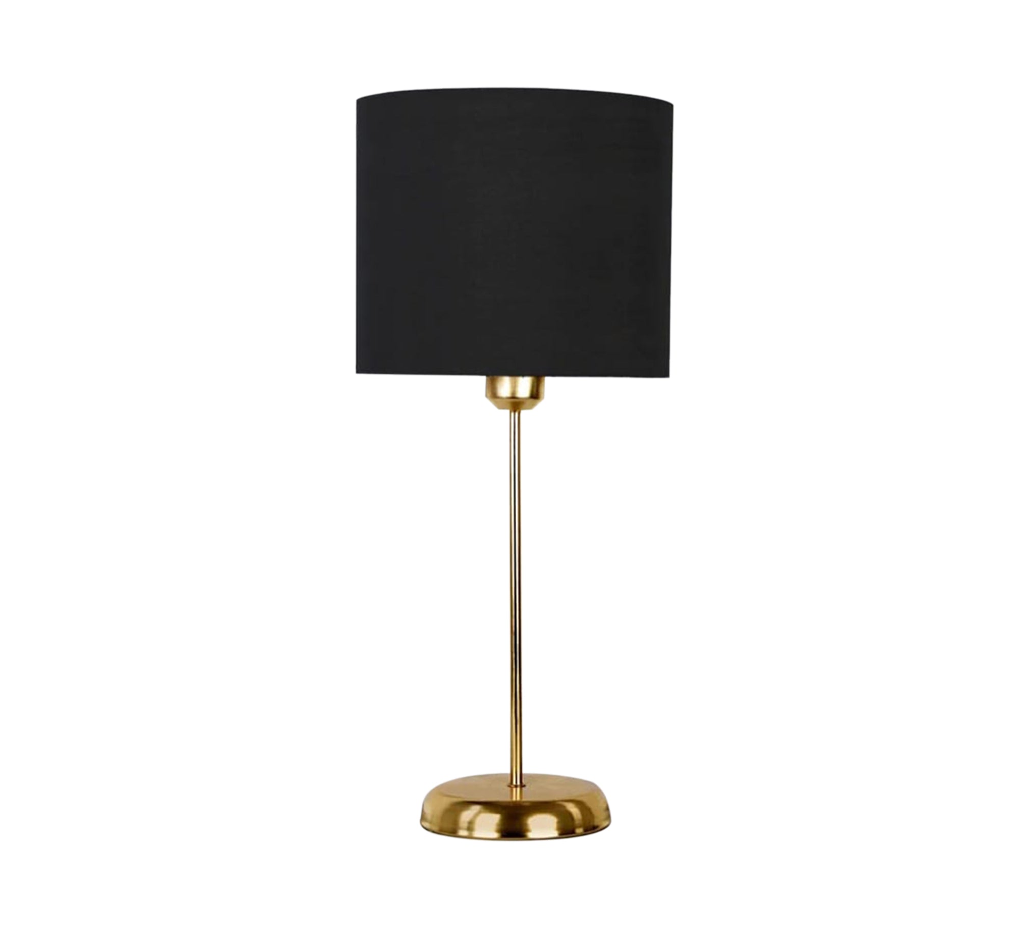 Modern metal lampshade with black shade - Vitrine Furniture - Lighting