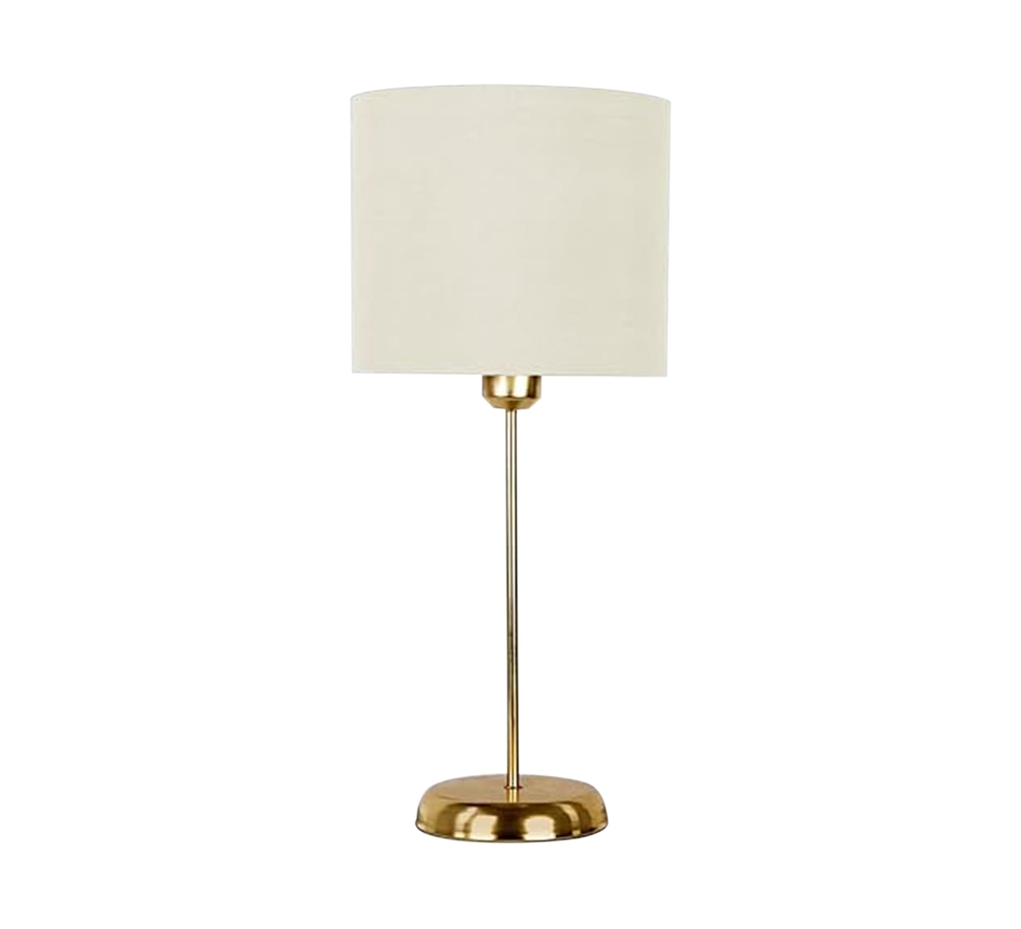 Modern metal lampshade with white shade - Vitrine Furniture - Lighting
