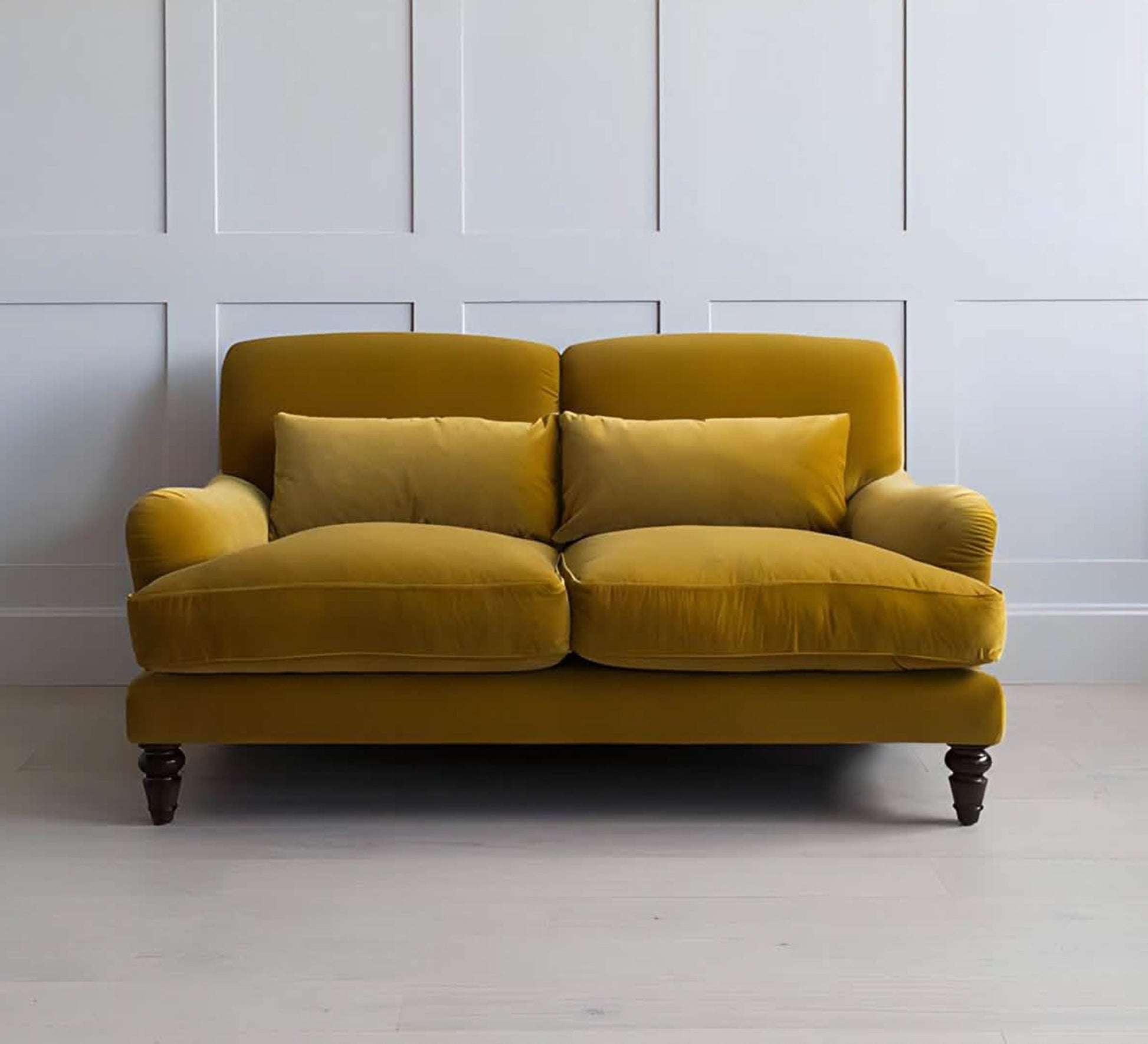 Modern mustard yellow sofa - Vitrine Furniture - Furniture