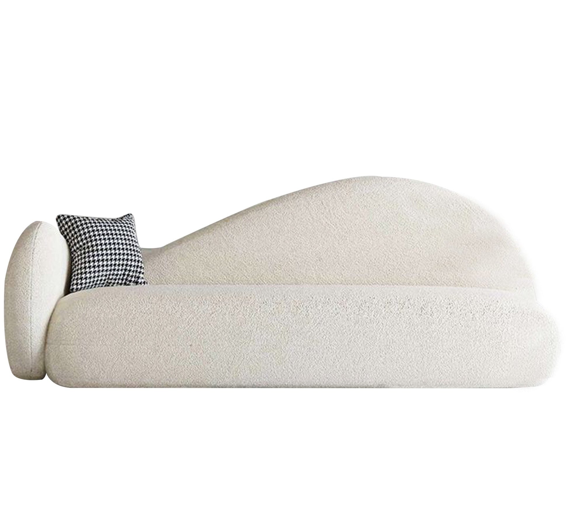 Modern off white curved sofa - Vitrine Furniture - Living room Sofas