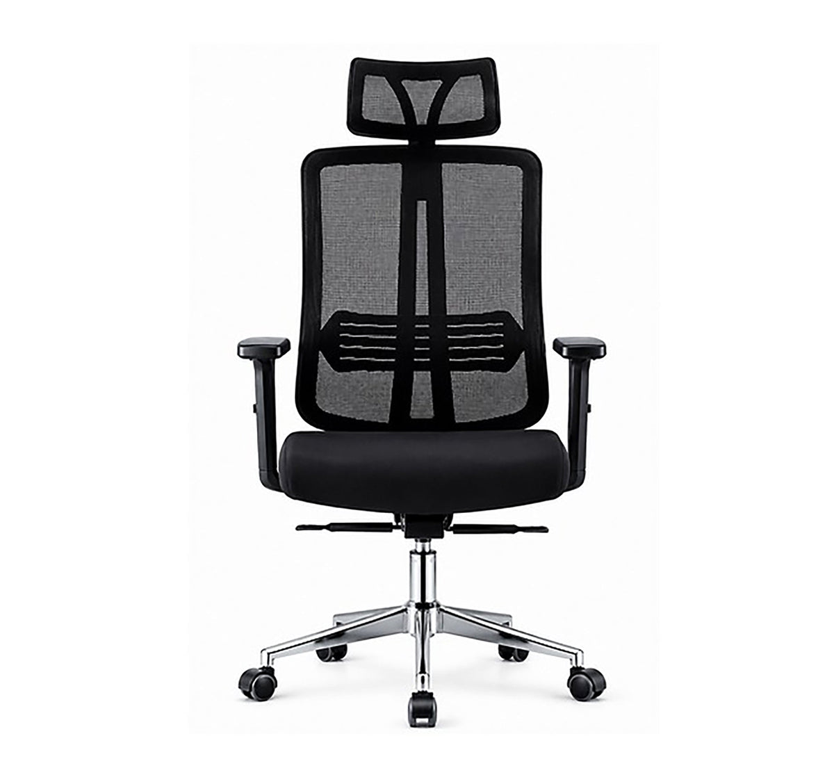 Modern office chair with a mesh back and support - Vitrine Furniture - Office Chairs