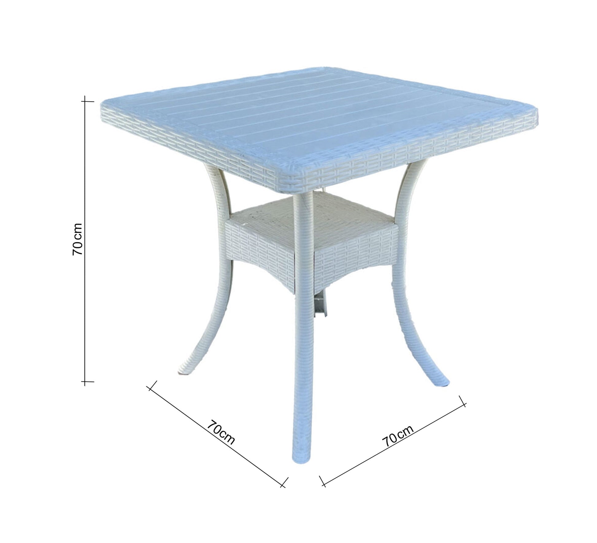 Modern outdoor dining set with coordinated colors - Vitrine Furniture - Outdoor Products