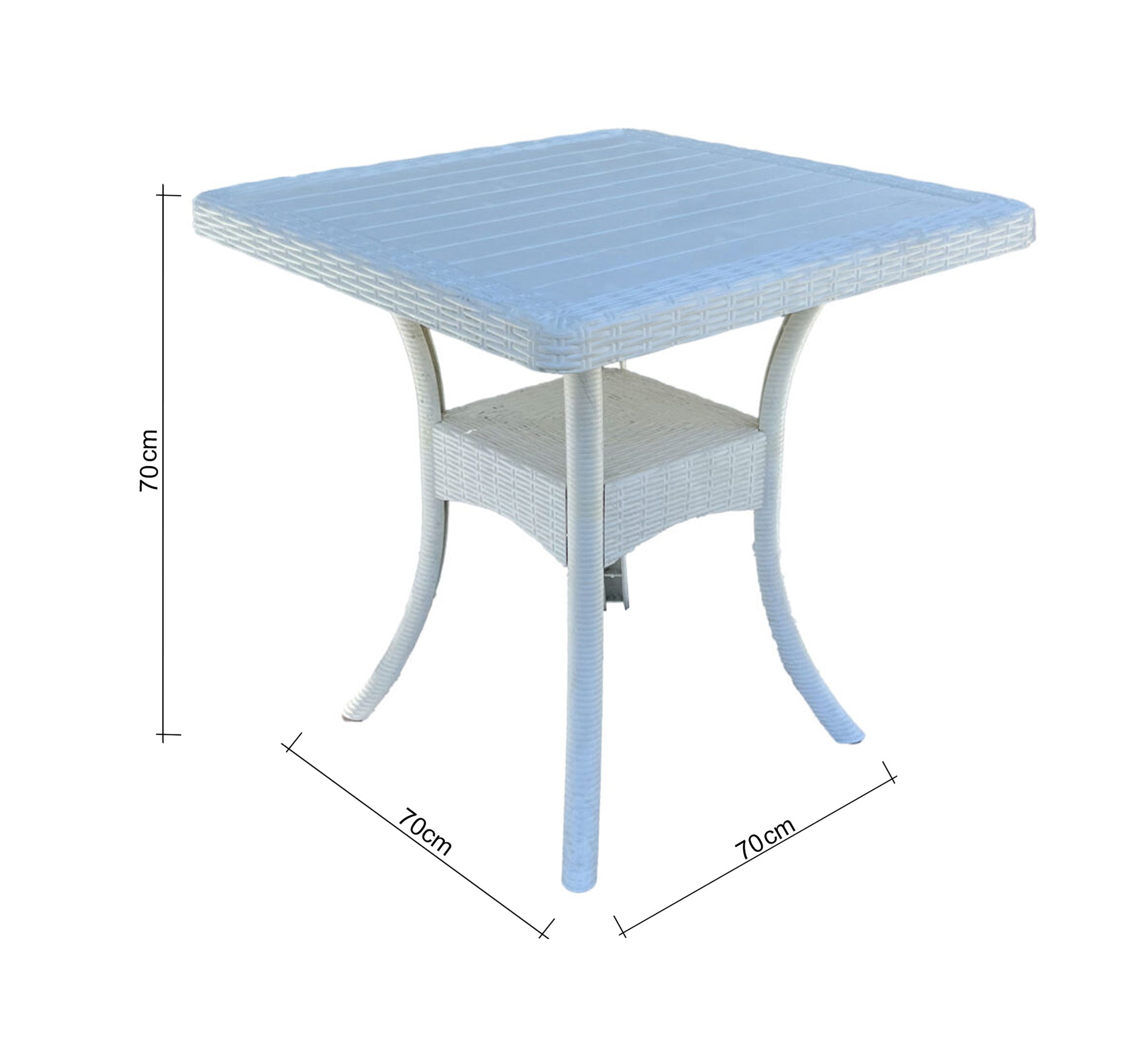 Modern outdoor dining set with coordinated colors - Vitrine Furniture - Outdoor Products