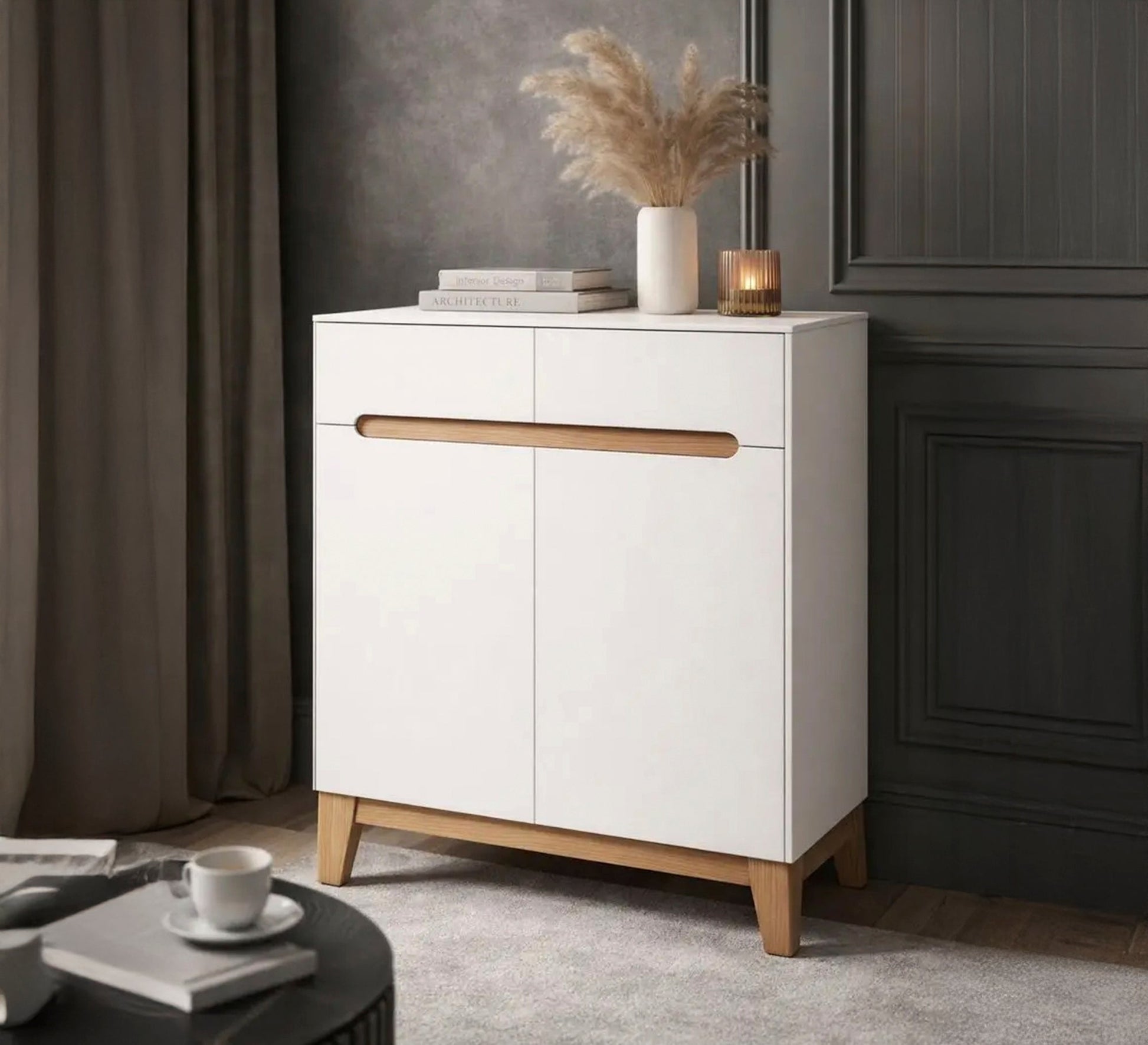 Modern, quiet shoe rack - Vitrine Furniture - Shoe Racks