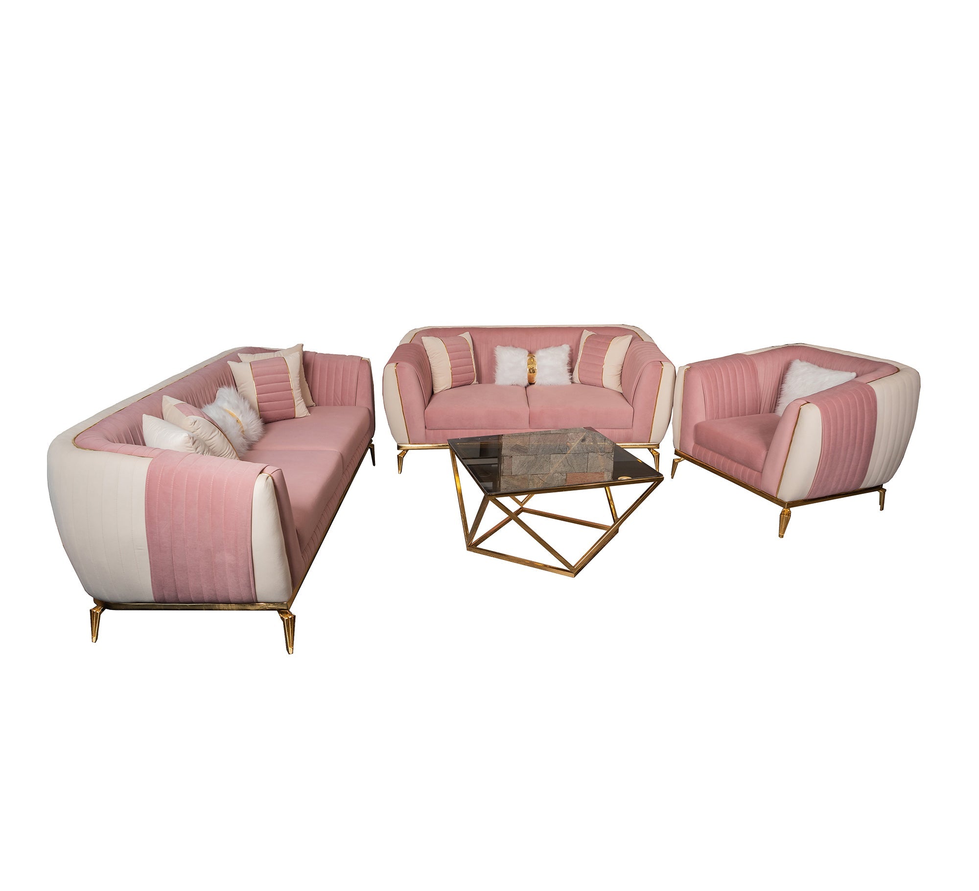 Modern Sofa Set: Sleek, Stylish, and Comfortable - Vitrine Furniture - Living room sets