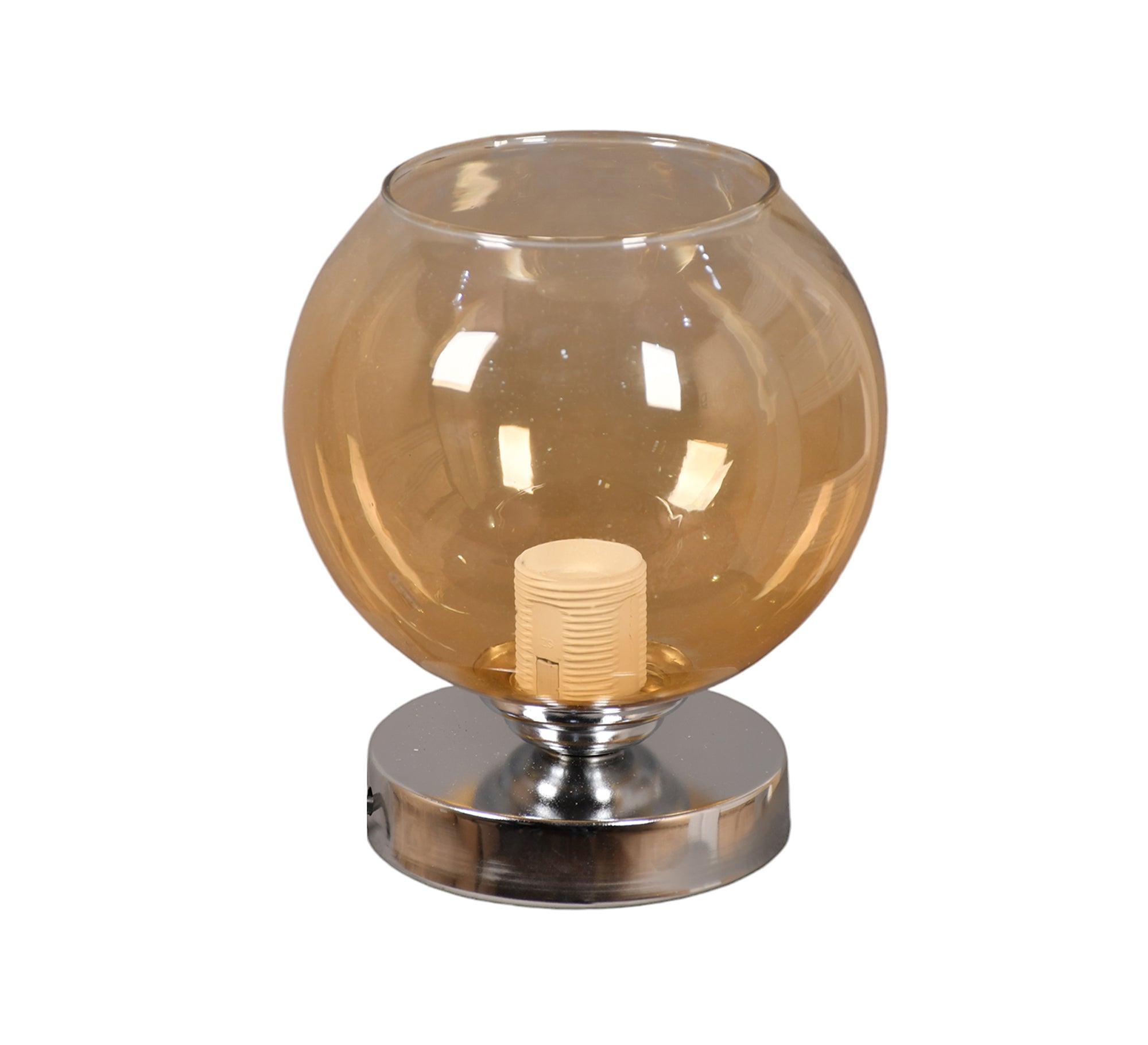 Modern spherical metal and glass lampshade - Vitrine Furniture - Lighting