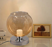 Modern spherical metal and glass lampshade - Vitrine Furniture - Lighting