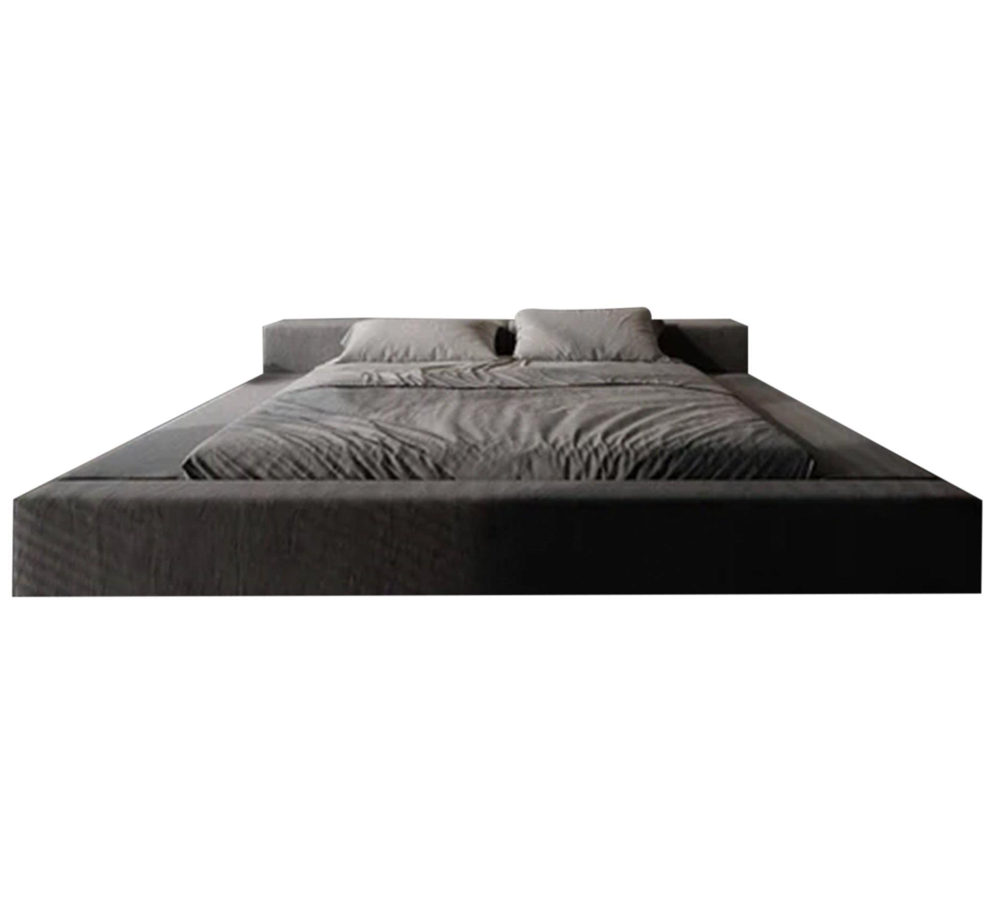 Modern stylish grey bed - Vitrine Furniture - Furniture