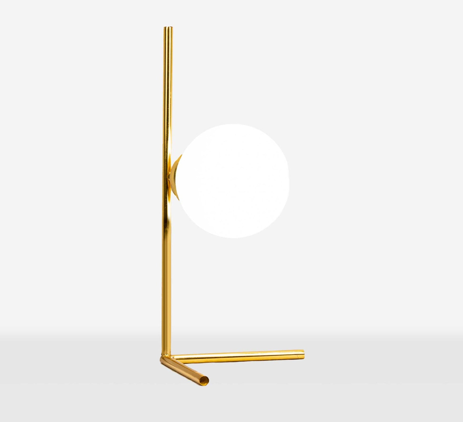 Modern table lamp with a golden glass ball - Vitrine Furniture - Lighting