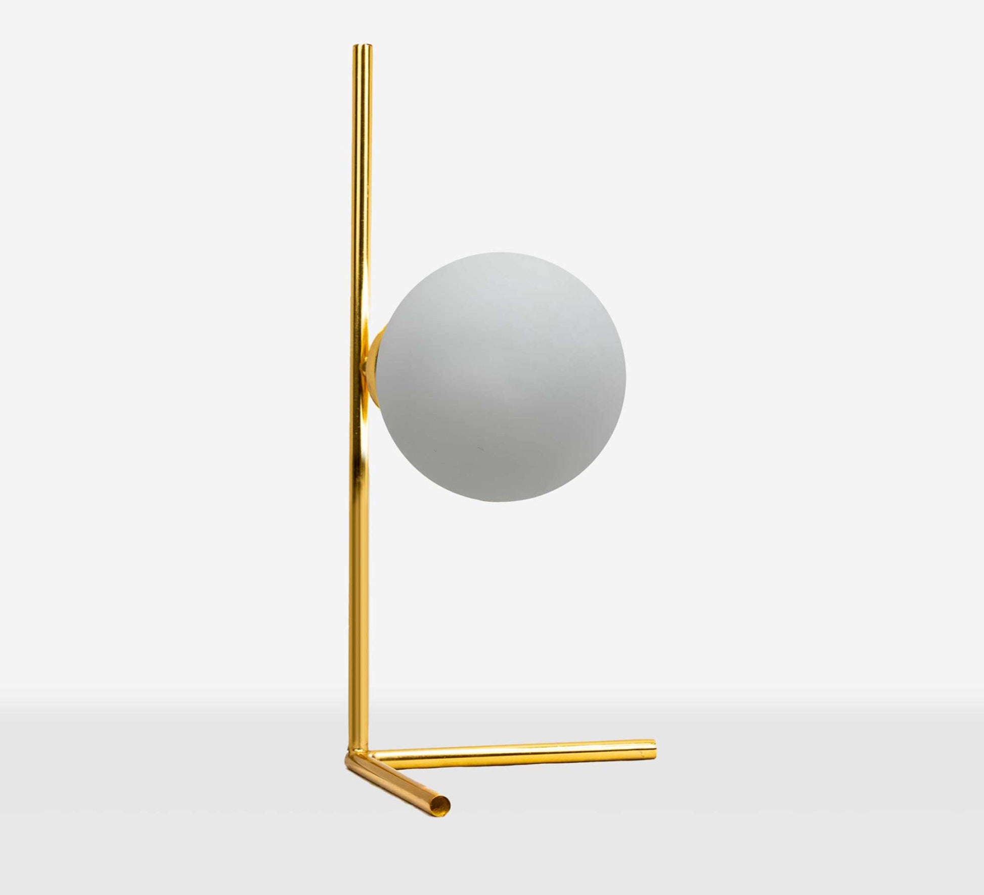 Modern table lamp with a golden glass ball - Vitrine Furniture - Lighting