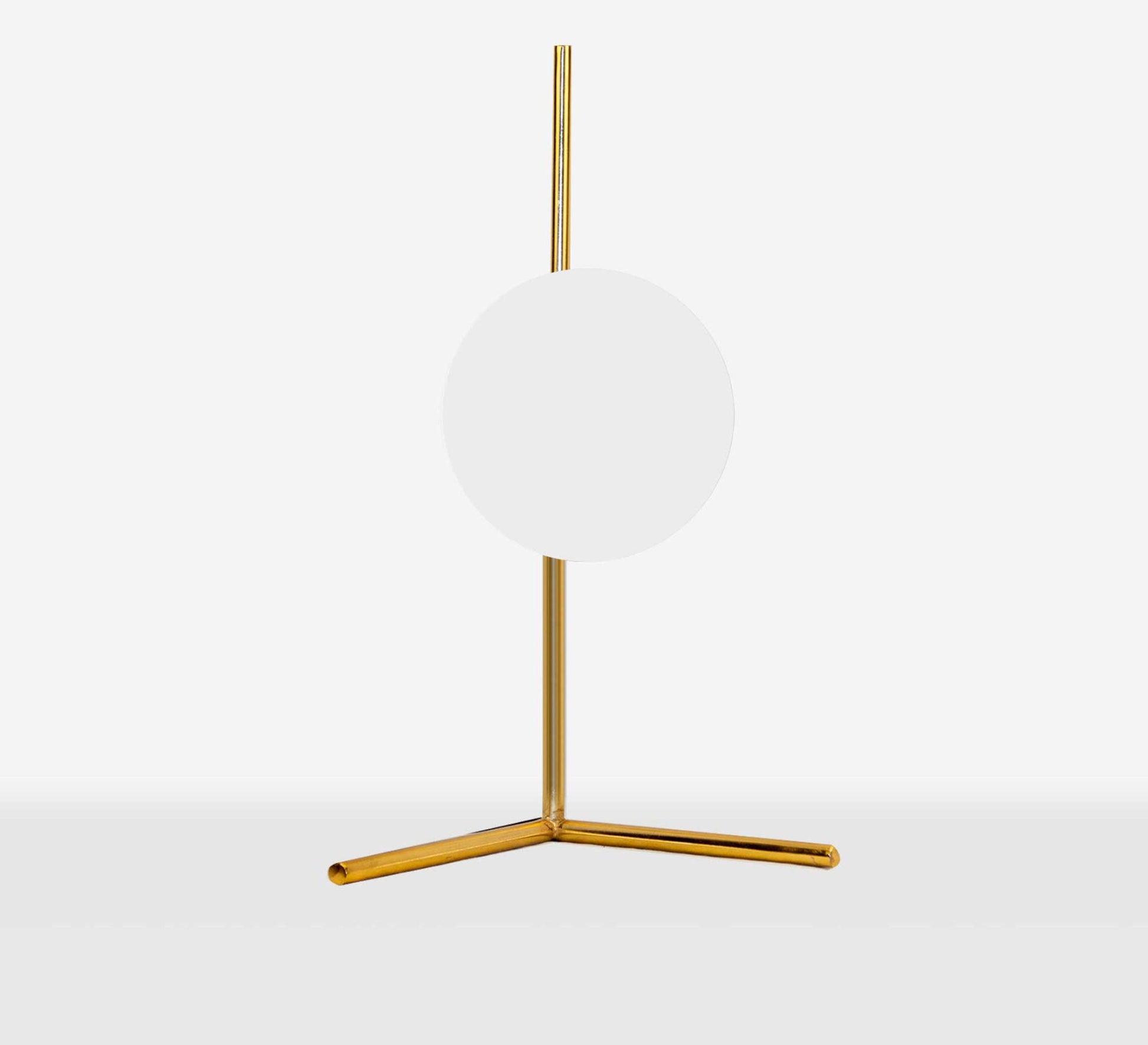 Modern table lamp with a golden glass ball - Vitrine Furniture - Lighting