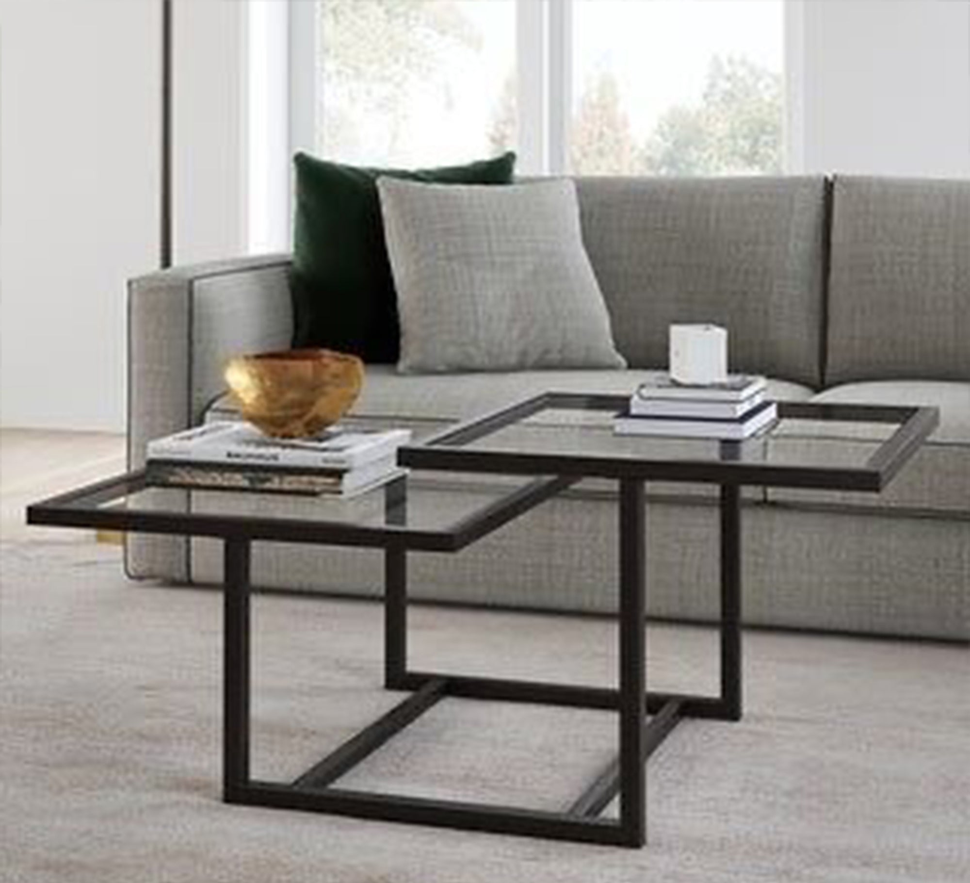 Modern table with two levels - Vitrine Furniture - Furniture