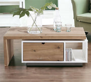 Modern table with wooden surface - Vitrine Furniture - Furniture
