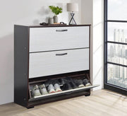 Modern three - door shoe rack - Vitrine Furniture - Furniture