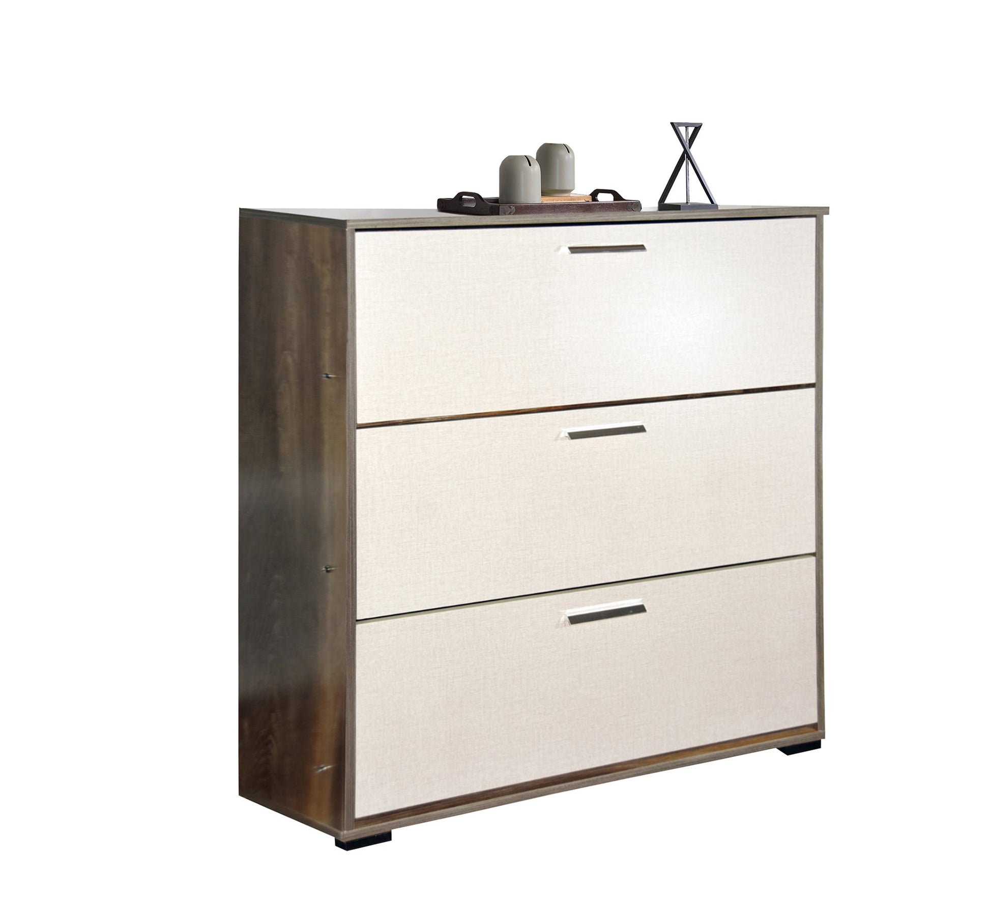 Modern three - door shoe rack - Vitrine Furniture - Furniture