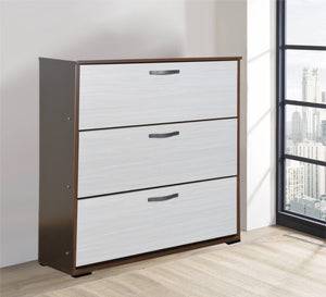 Modern three - door shoe rack - Vitrine Furniture - Furniture