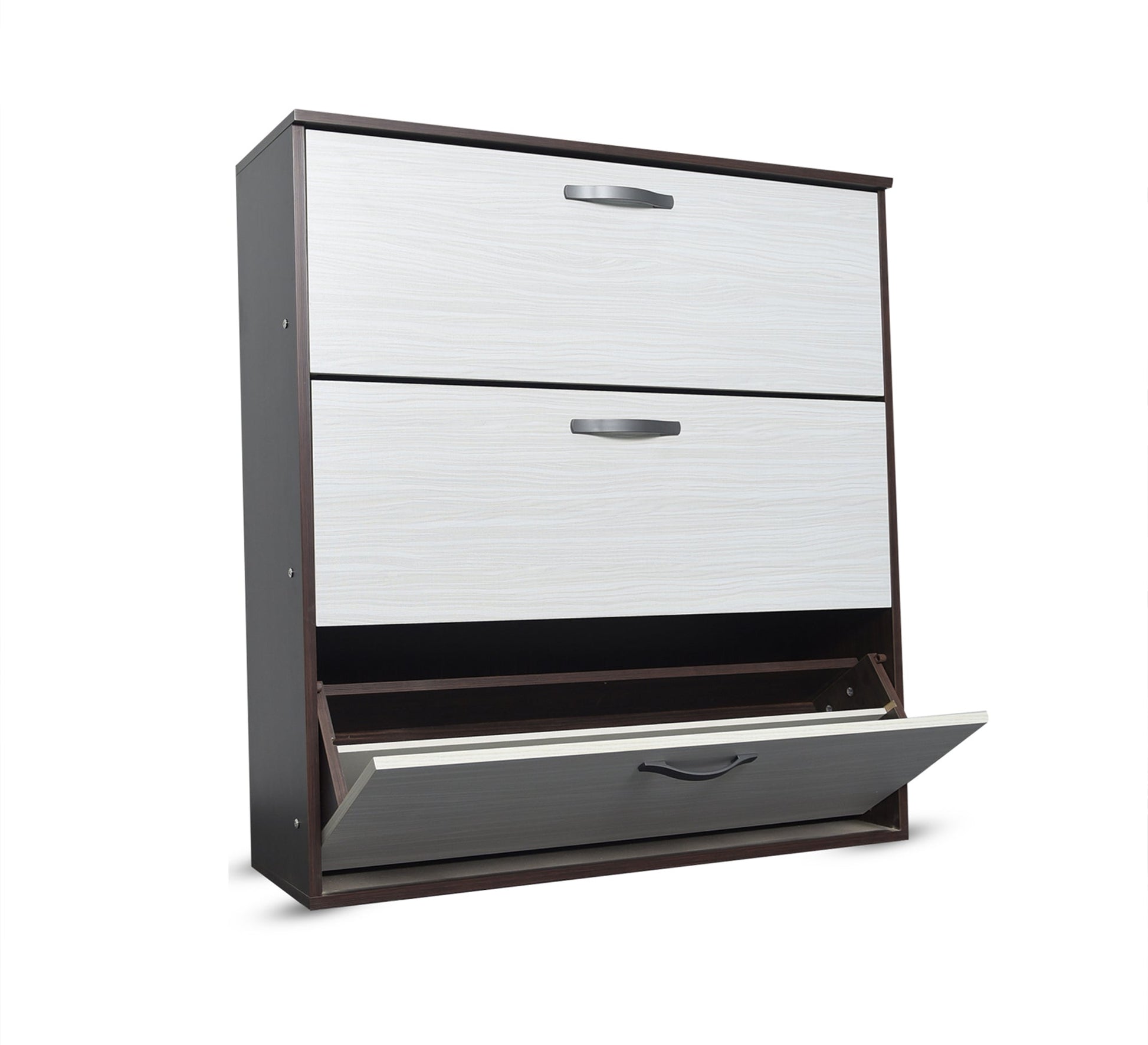 Modern three - door shoe rack - Vitrine Furniture - Furniture