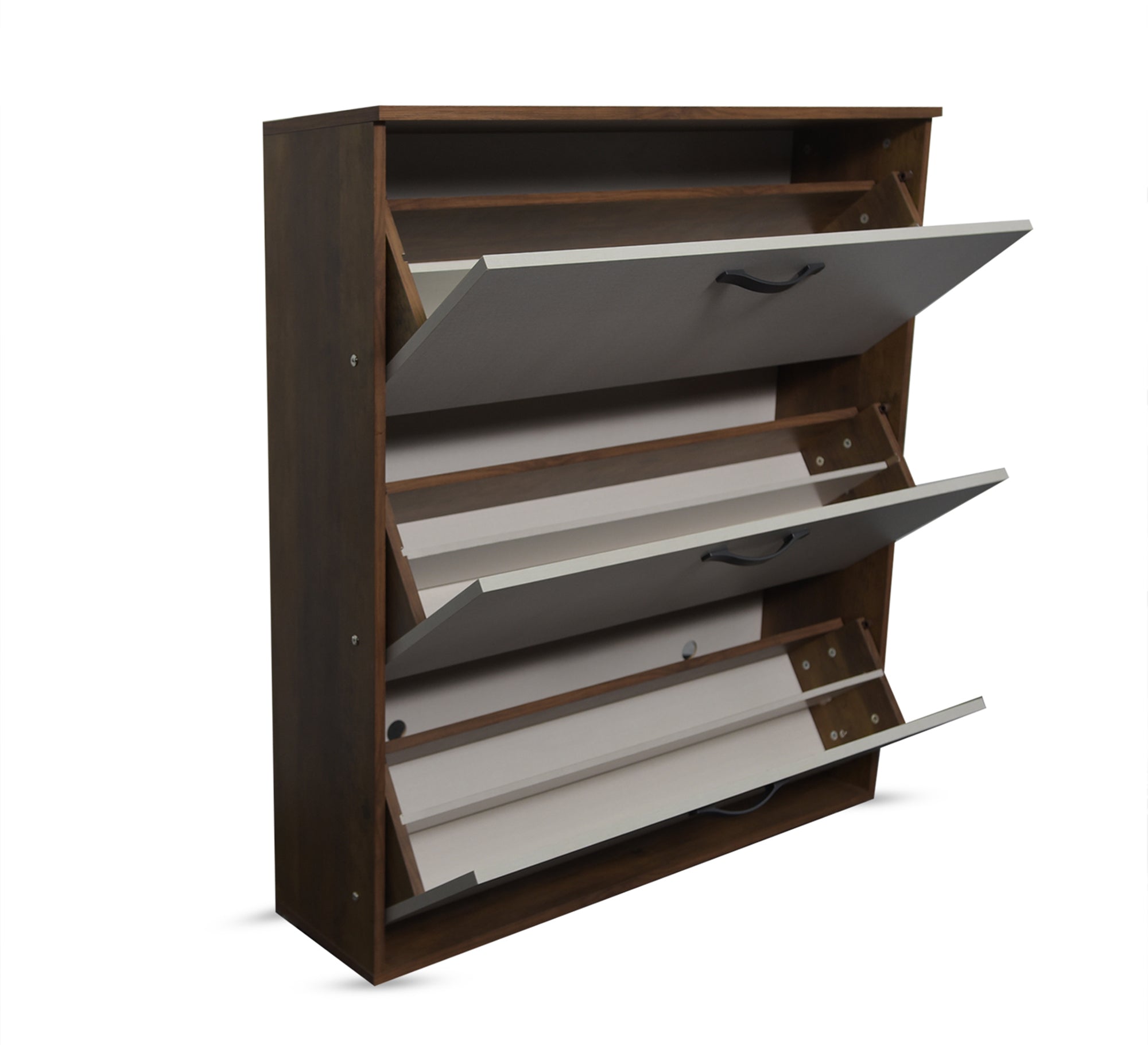 Modern three - door shoe rack - Vitrine Furniture - Furniture