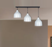 Modern Triple Pendant Chandelier with Graduated Design - Vitrine Furniture - Lighting